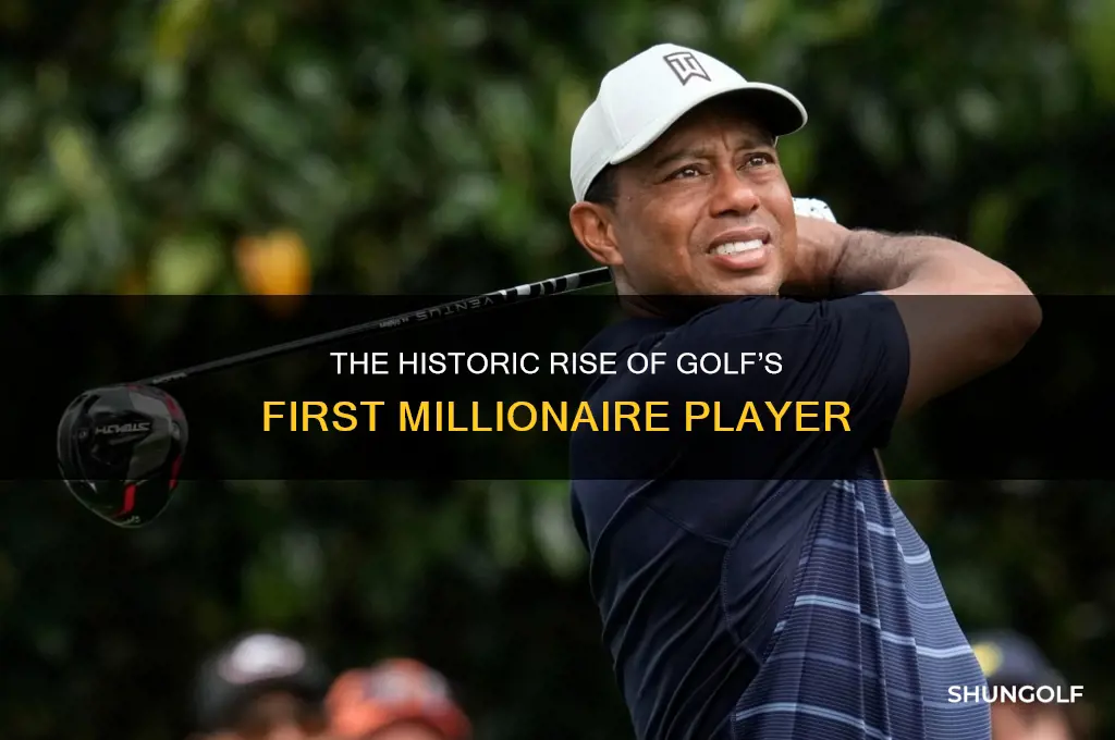 who first golfer million