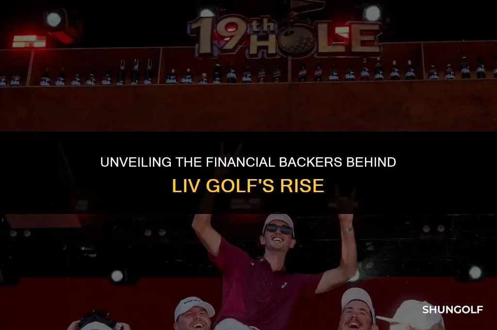 who funds liv golf