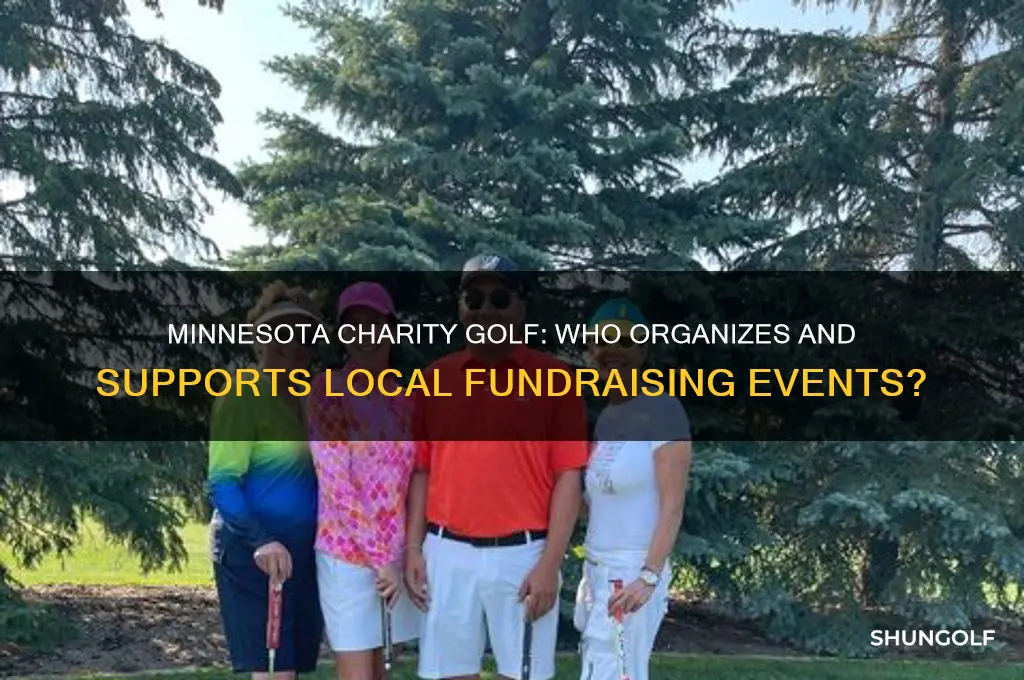 who gives charity golf mn