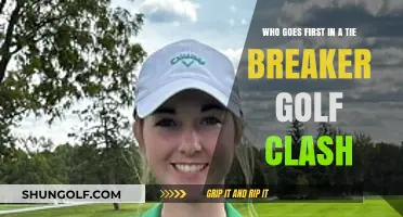 Who Tees Off First in a Golf Tie Breaker: Rules Explained