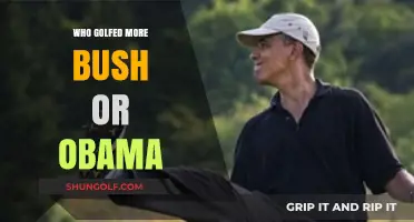 Bush vs. Obama: Who Spent More Time on the Golf Course?
