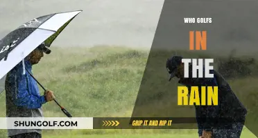 Who Golfs in the Rain? Exploring the Dedicated Players' Passion