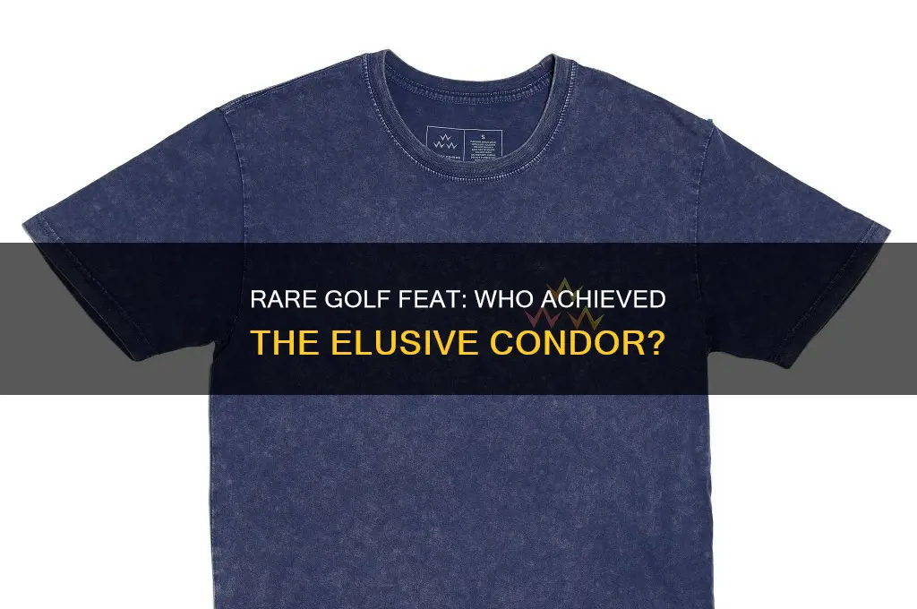 who got a condor in golf