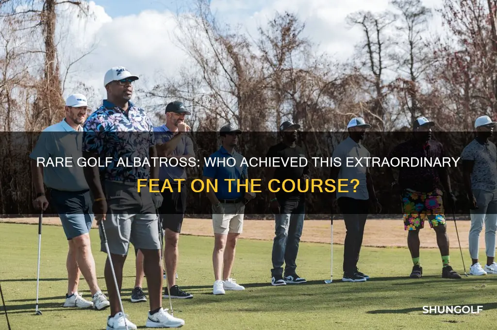 who got an albatross in golf