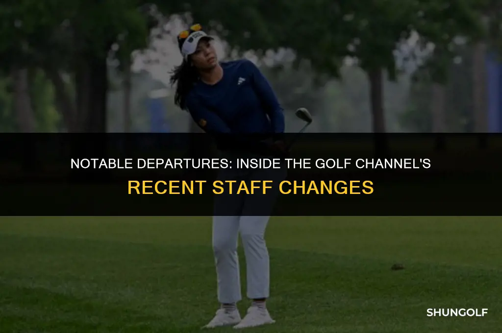 who got fired from golf channel