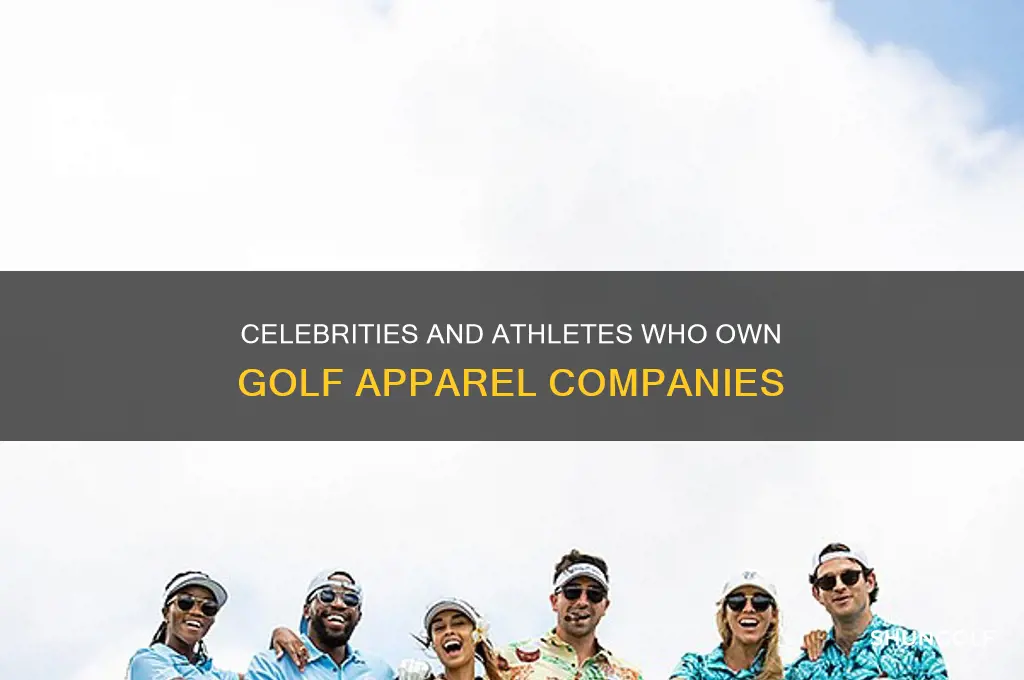 who has a golf apparel company