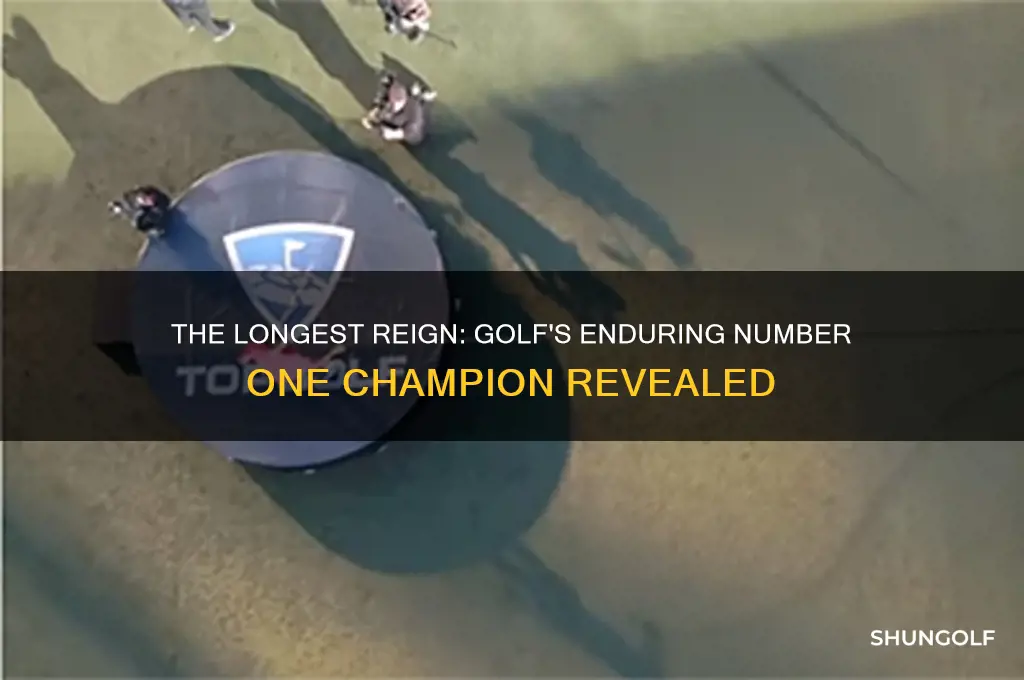who has been number 1 in golf the longest