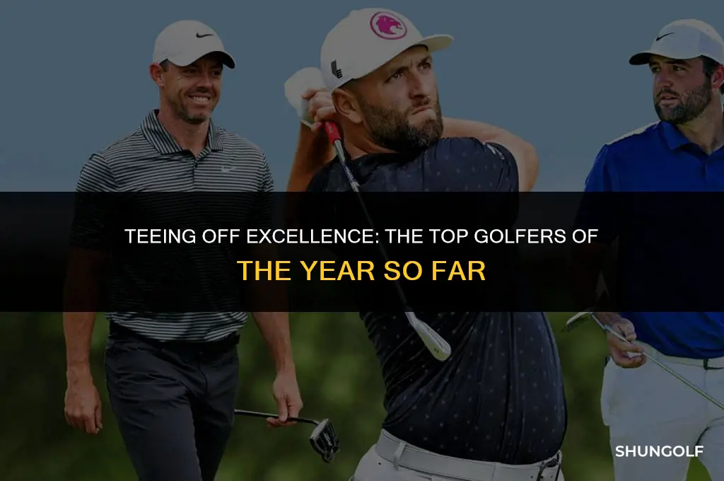 who has been playing the best golf this year