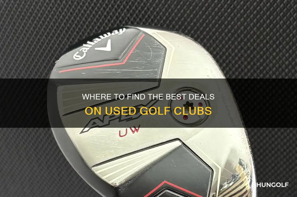 who has best prices on used golf clubs
