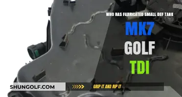 Fabricated Small DEF Tank for MK7 Golf TDI: Who Made It?