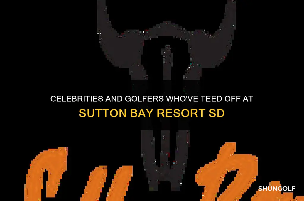 who has golfed at sutton bay resort in sd