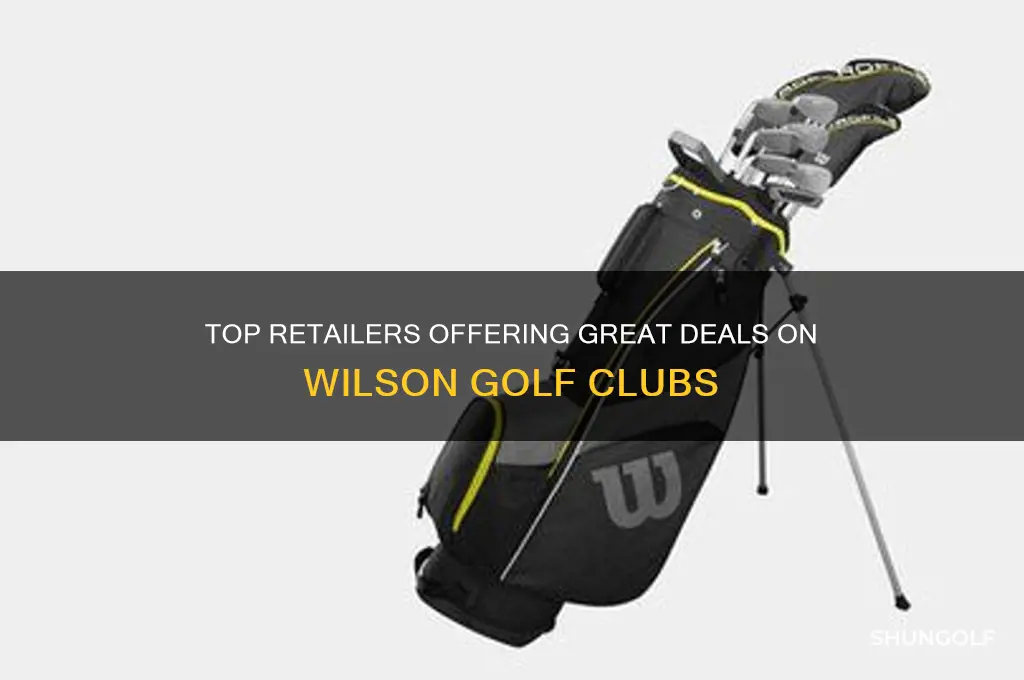 who has good deals on wilson golf clubs