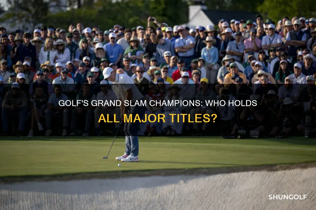 who has grand slams in golf
