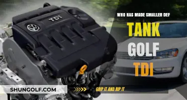 Compact Golf TDI: Who Crafted the Smaller DEF Tank Design?