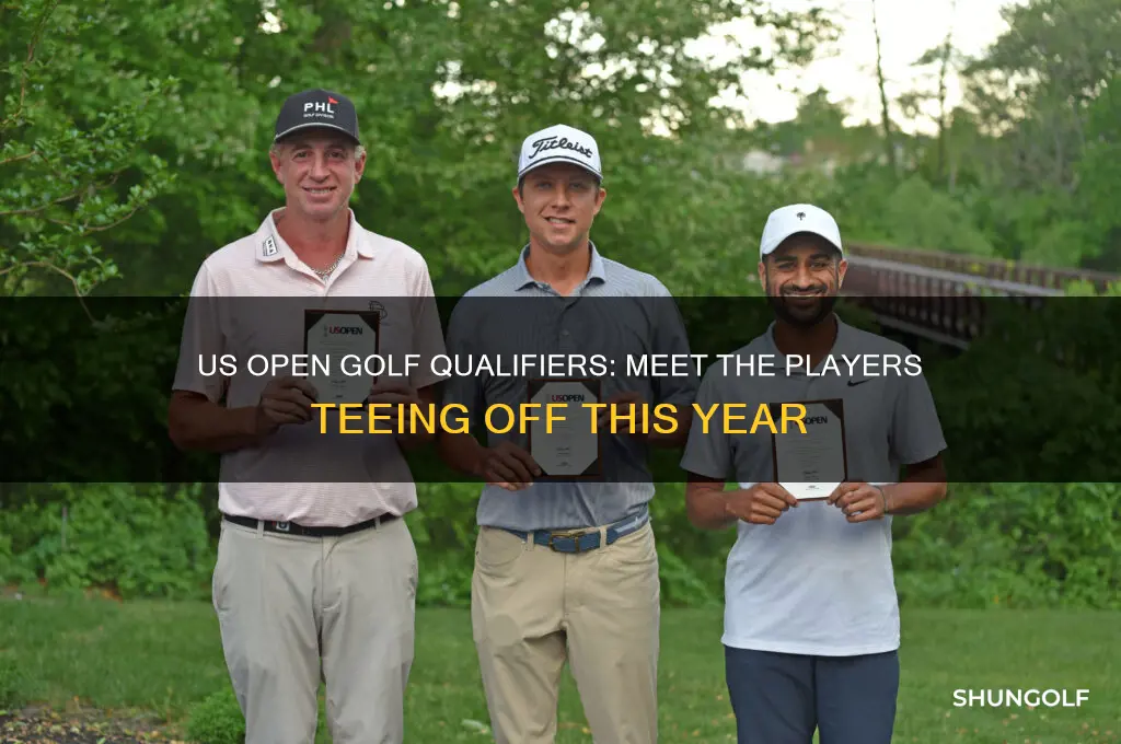 who has qualified for us open golf