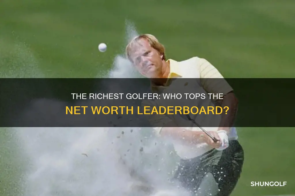 who has the highest net worth of any golfer