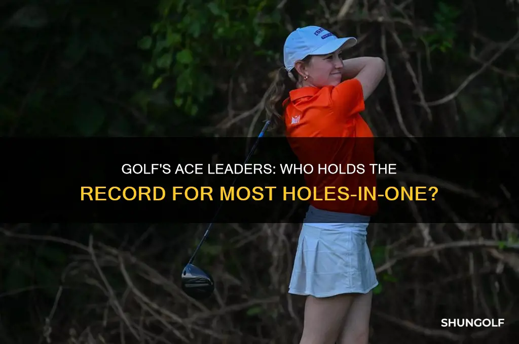 who has the most aces in golf