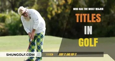 Golf's Greatest: Who Tops the Major Championship Leaderboard?