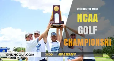 NCAA Golf Dominance: Which Team Holds the Most Championship Titles?