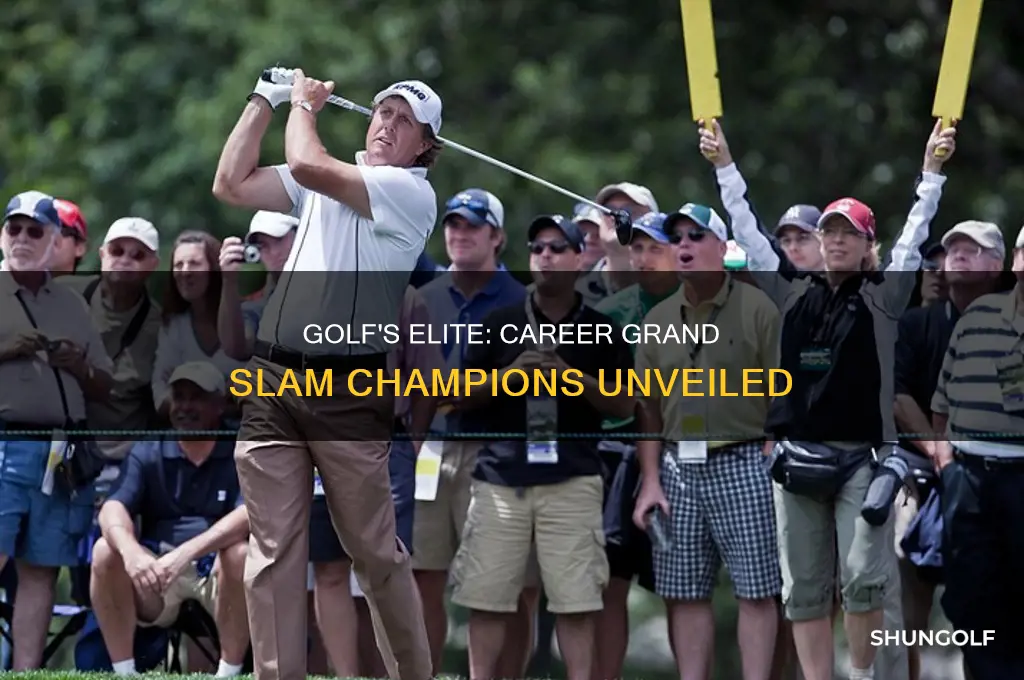 who has won the carreer grand slam in golf