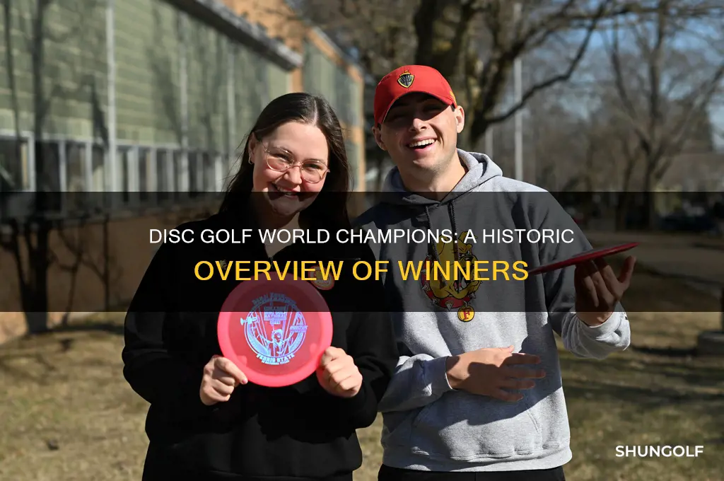 who has won the disc golf world championship