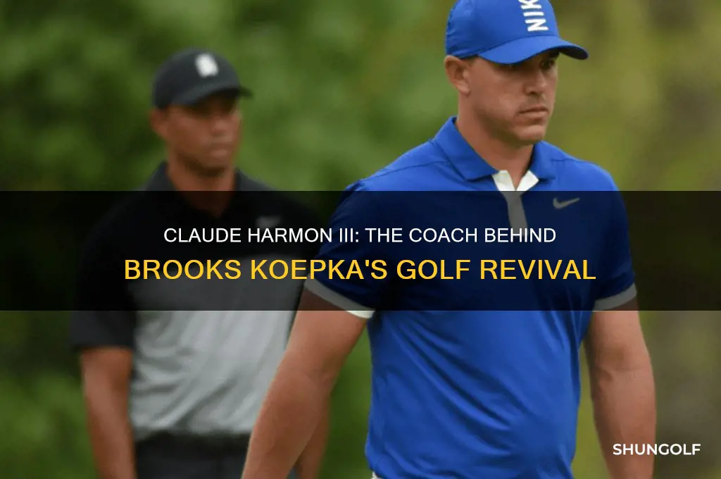 who helped brooks koepka fix his golf game