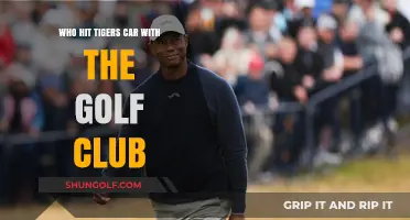 Golfer's Swing Gone Wrong: Who Hit Tiger's Car with a Club?