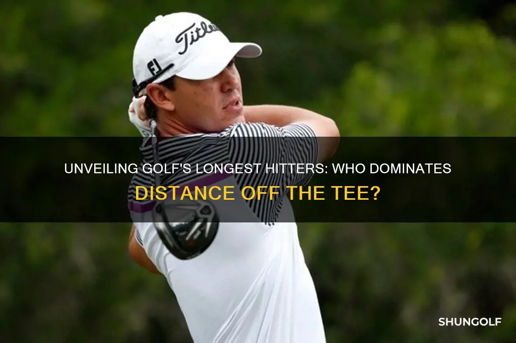 who hits the farthest in golf