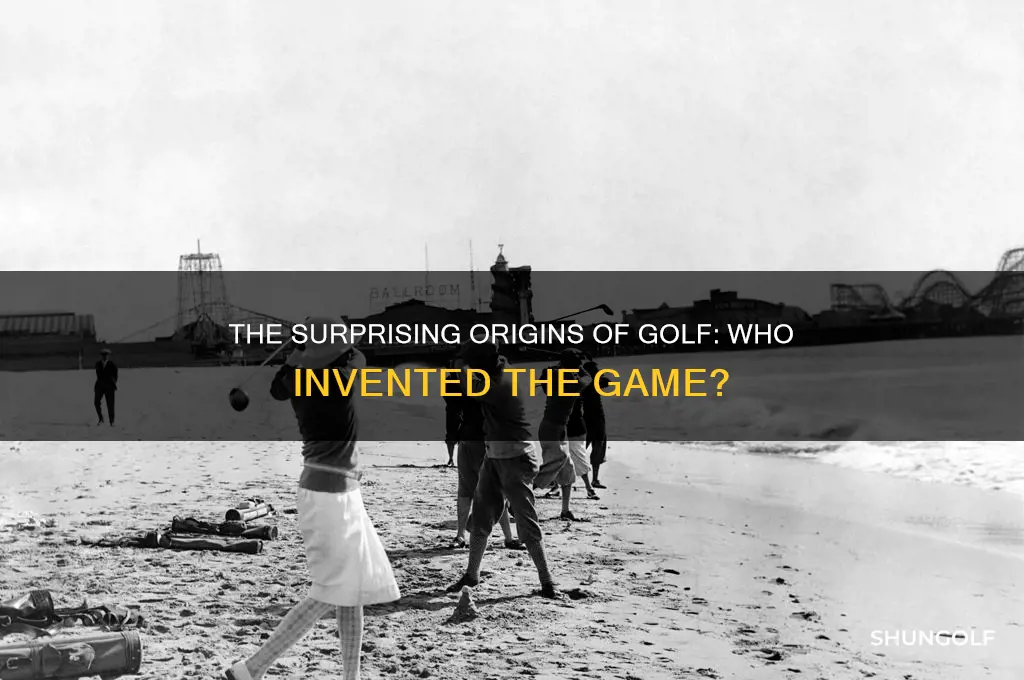 who imvented golf