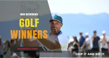 Behind the Mic: Who Interviews Golf Champions After Their Wins?