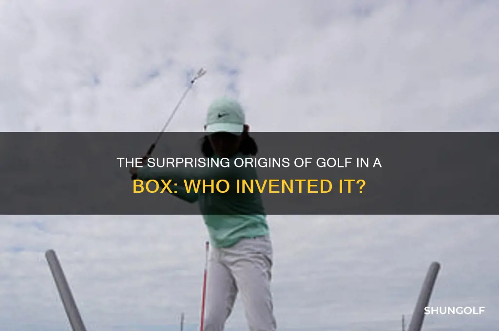 who invented golf in a box