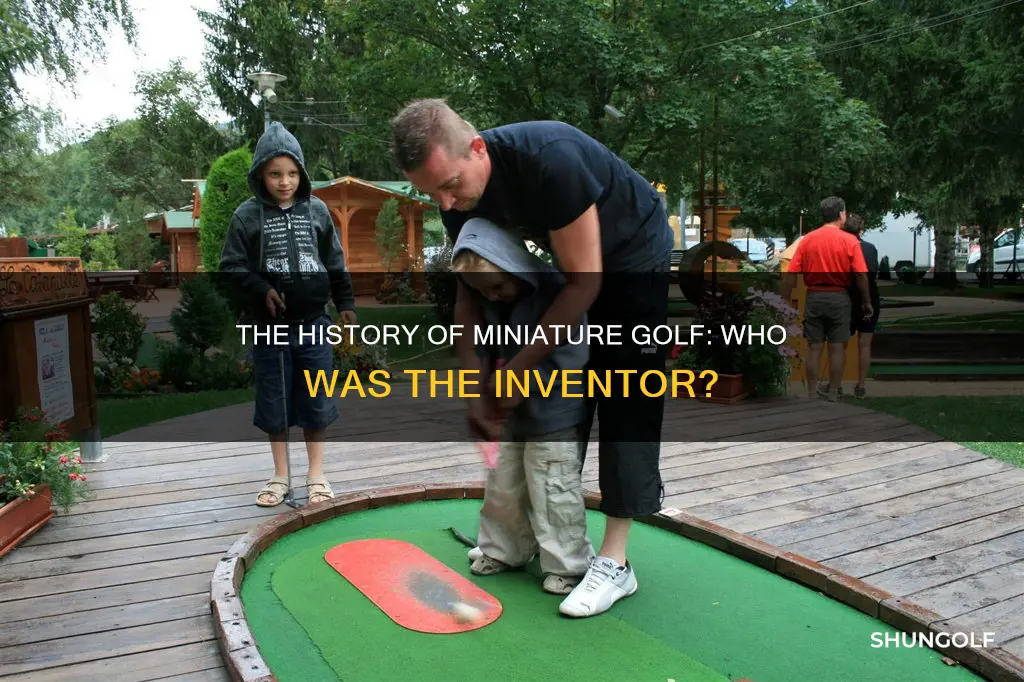 who invented miniature golf