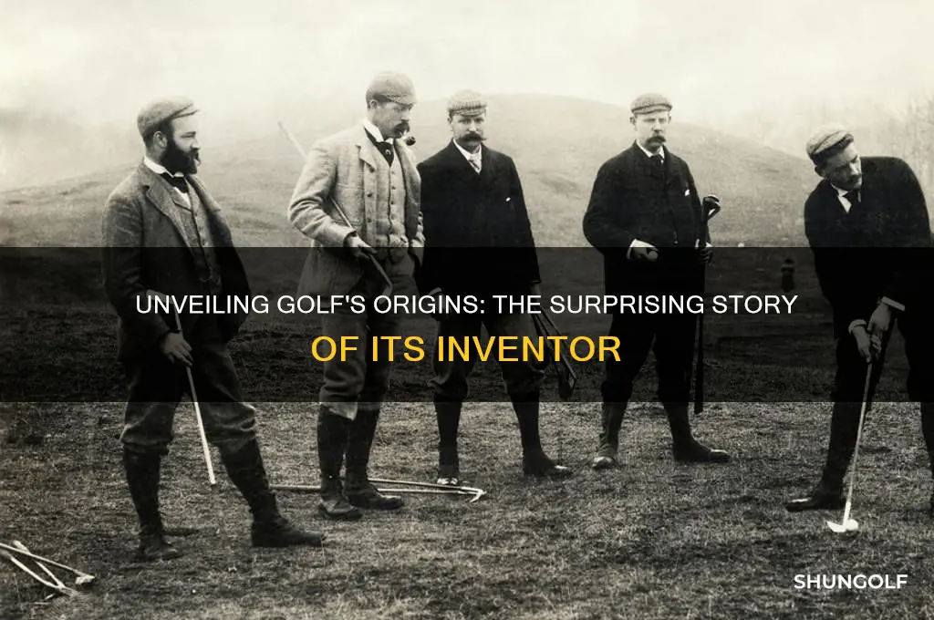 who invented the game of golf