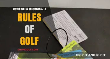 Unveiling the Origins: Who Crafted Golf's Original 13 Rules?