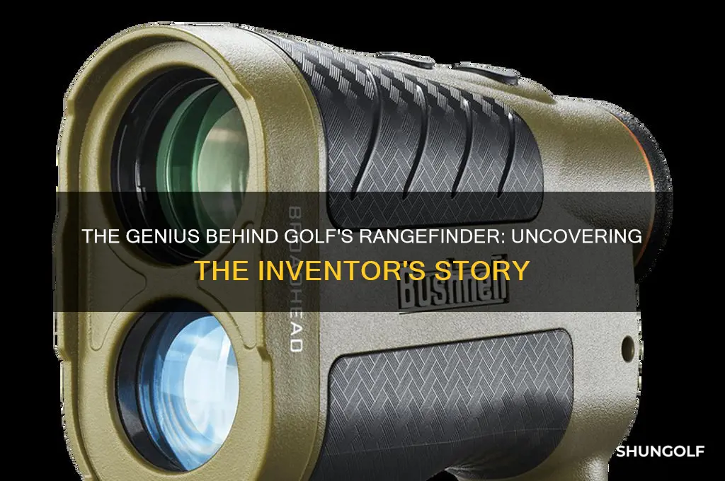 who invented the rangefinder for golf