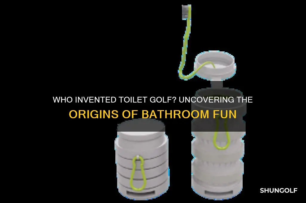 who invented toilet golf