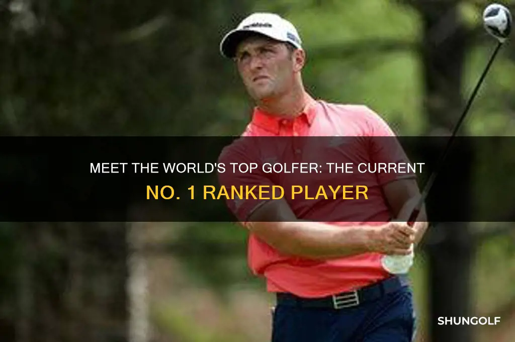 who is 1 ranked golfer in the world
