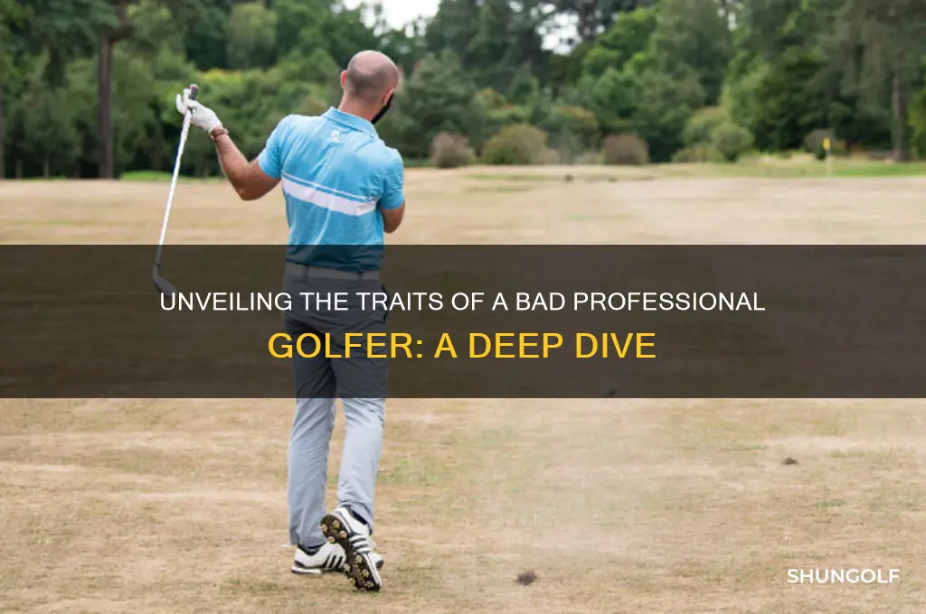 who is a bad pro golfer