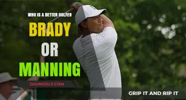 Brady vs. Manning: Who's the Superior Golfer on the Green?