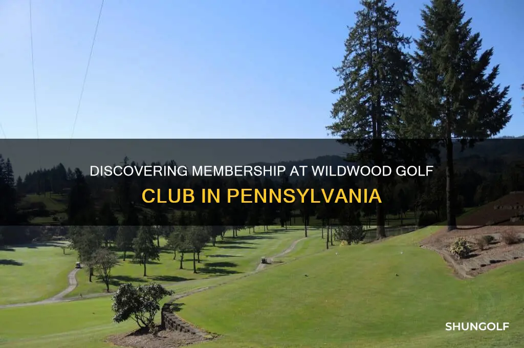 who is a member wildwood golf club pa