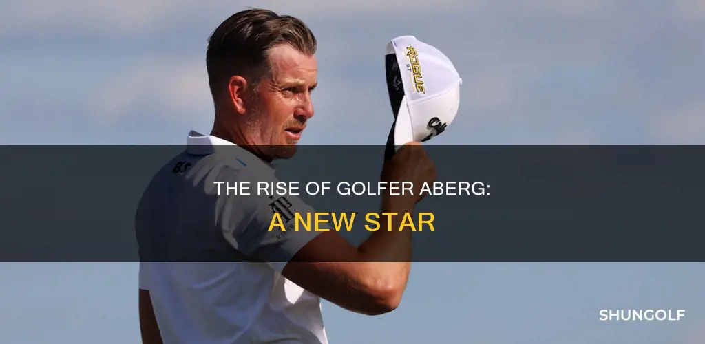 who is aberg golfer