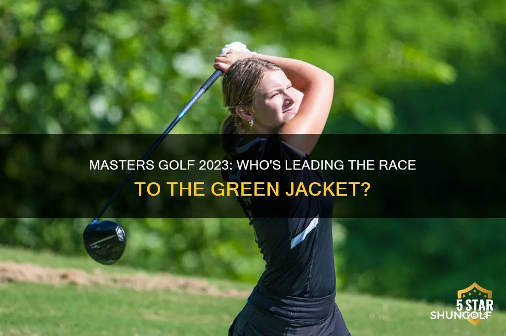 who is ahead in masters golf