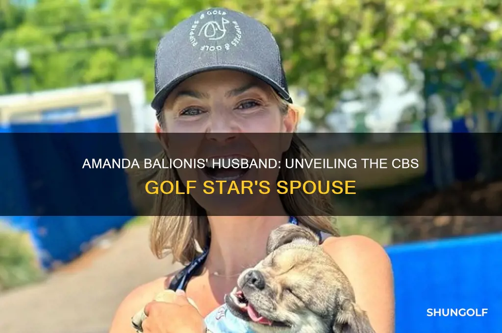 who is amanda from cbs golf married to