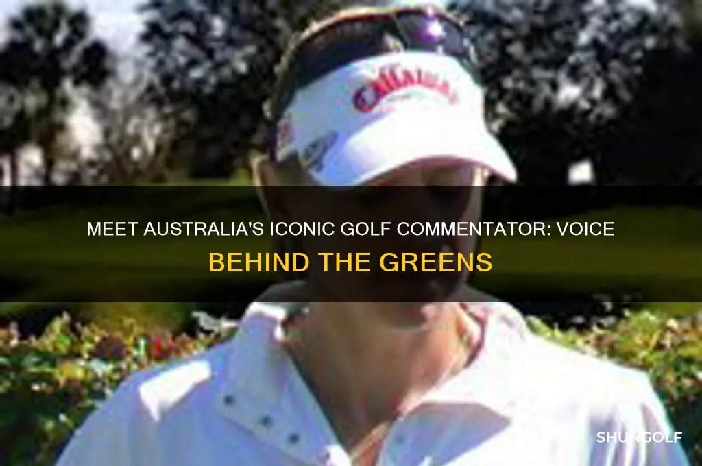 who is australian golf commentator