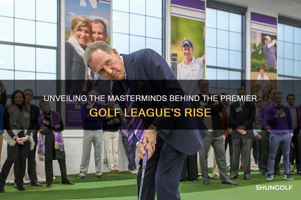 who is behind the premier golf league