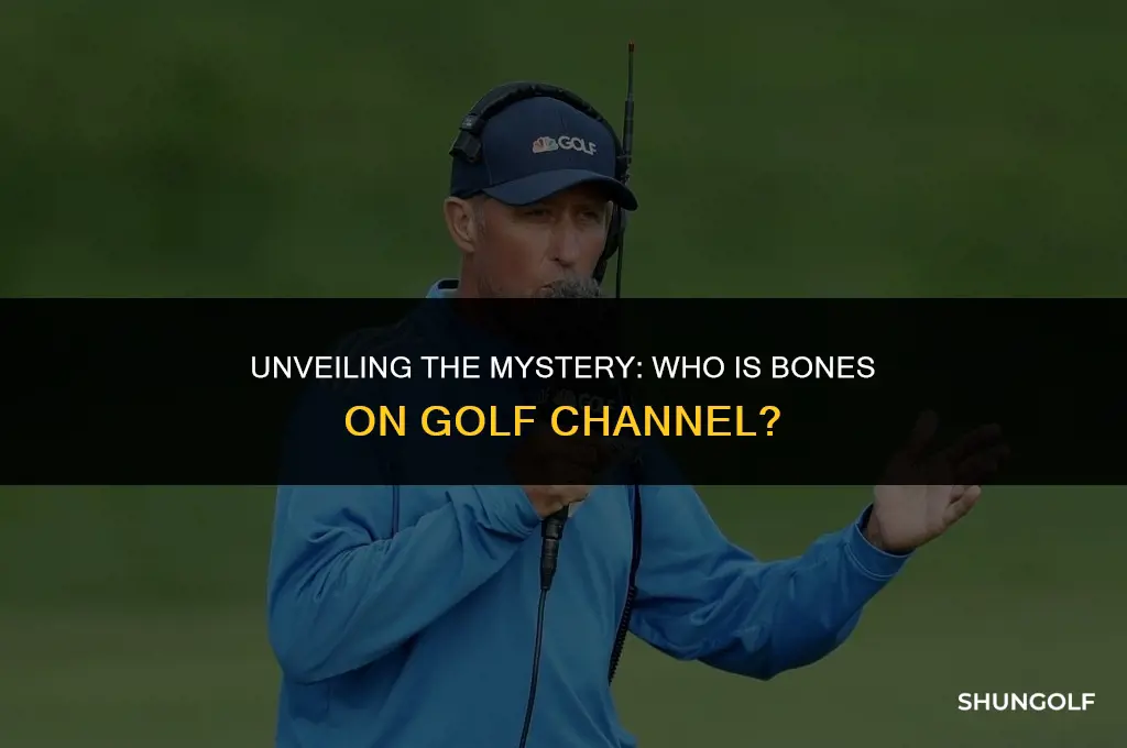 who is bones on golf channel