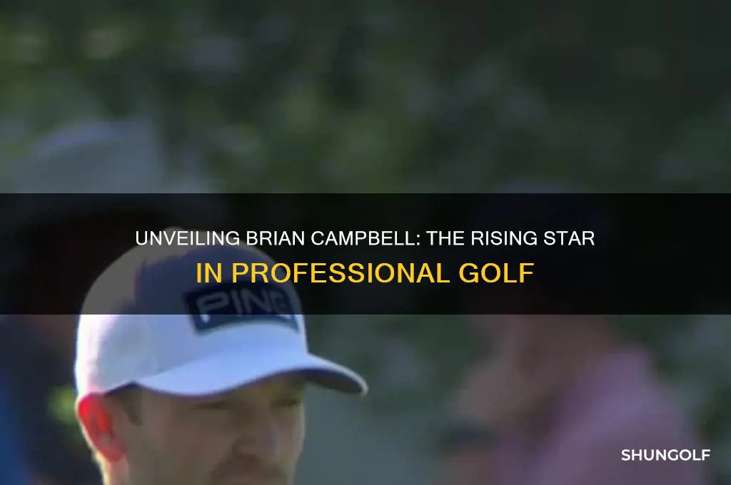 who is brian campbell golf