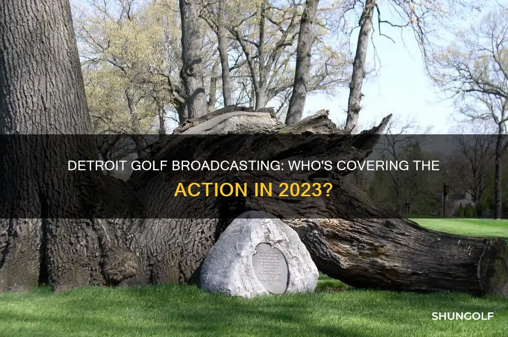 who is broadcasting golf in detroit