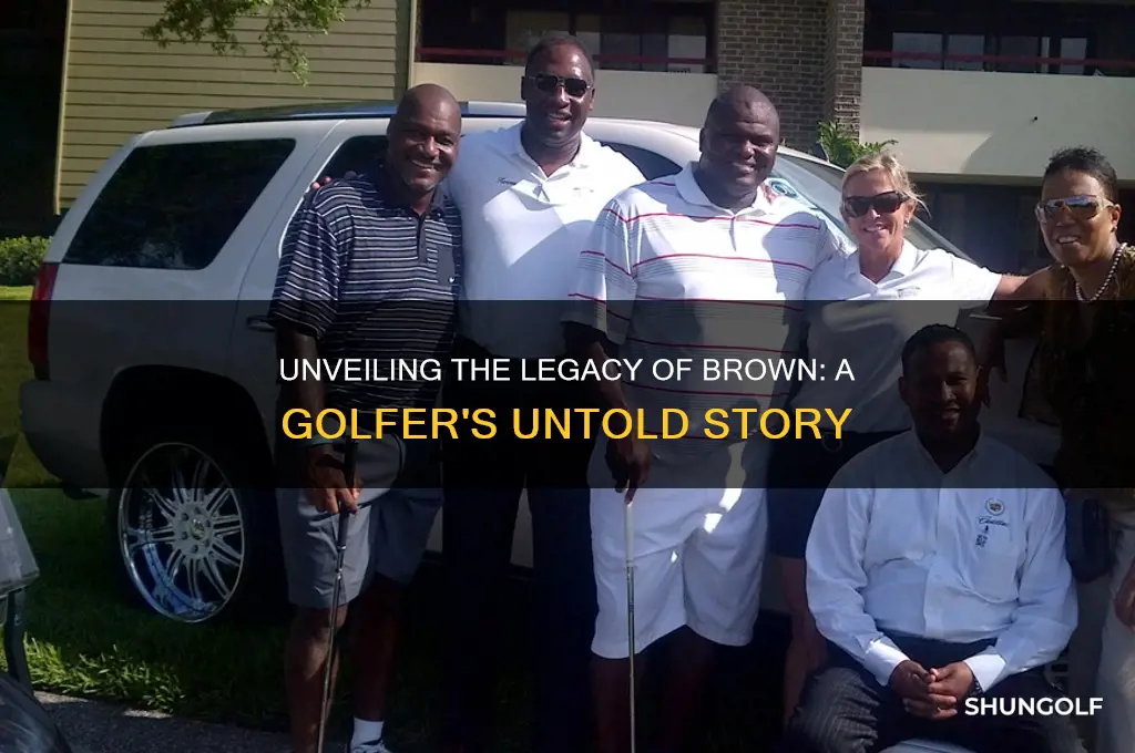who is brown the golfer