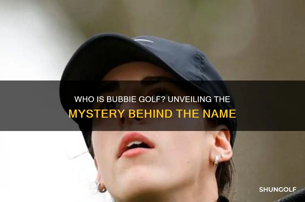 who is bubbie golf